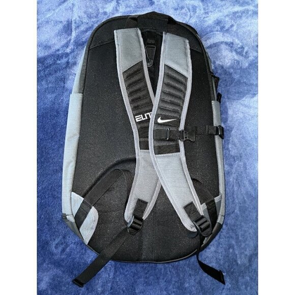 Nike Hoops Elite Pro Grey/Silver Basketball Backpack BA5554-022 NWT - Picture 5 of 12